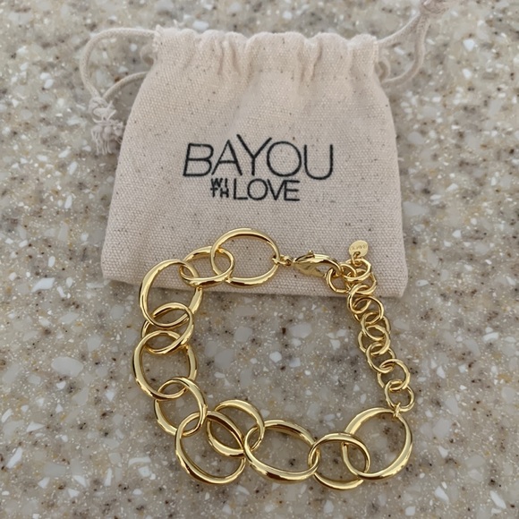 BaYou With Love Oval Chain Bracelet - Picture 2 of 3